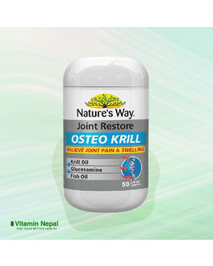 Nature’s Way Osteo Krill Joint Restore – 50 Capsules