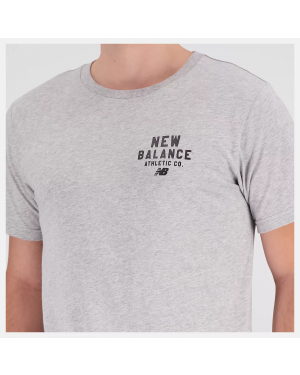 New Balance Mt31906 WT - Sport Core Graphic Cotton Jersey Short Sleeve T-shirt