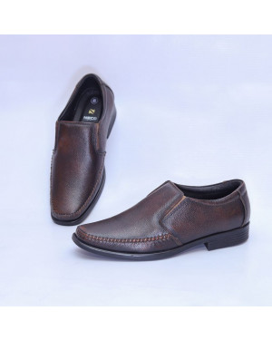 NECO Genuine Leather Semi - Formal Shoe For Men's ( 3283 )