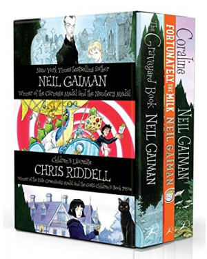 Neil Gaiman & Chris Riddell Box Set By Neil Gaiman (Author), Chris Riddell (Illustrator)