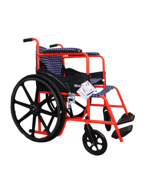 NEOLIFE Companion Wheel Chair With Dual Braking Function Premium Designer Range