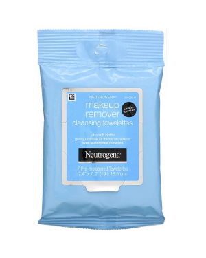 Neutrogena Makeup Remover Cleansing Towelettes - 7 Pre Moistened Towelettes