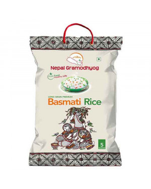 Nepal Gramodhyog Long Grain Rice Basmati Rice 5kg
