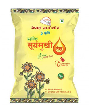 Nepal Gramodhyog Sunflower Oil 1L