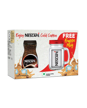 Nescafe Cold Coffee 100Gm Free Frappe Mug