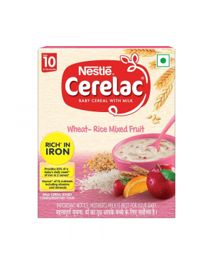 Nestle Cerelac Wheat-Rice Mixed Fruit 300 Gm