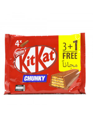 Nestle Kitkat Chunky 160gm (3+1)