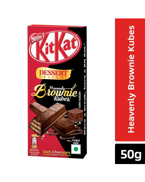 Nestle Kitkat Dessert Heavenly Delight Brownie Kubes 50gm 