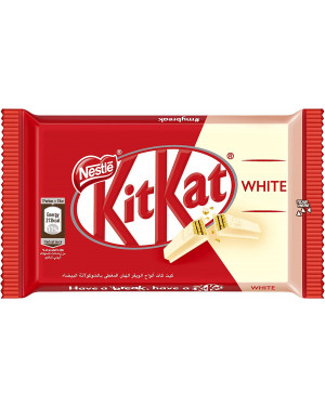 Nestle KitKat White 4 Finger Bar 41.5gm