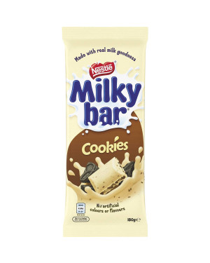 Nestle Milkybar Milk & Cookies 180gm 