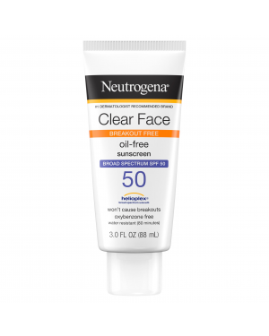 Neutrogena Clear Face Oil Free 50 Spf 88ml