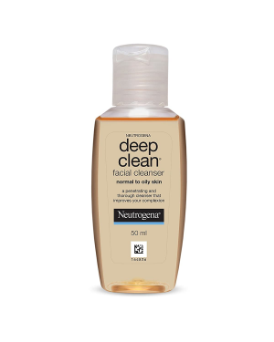 Neutrogena Deep Clean Facial Cleanser For Normal To Oily Skin, 50ml