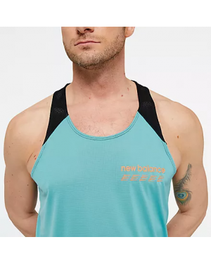 New Balance Accelerate Pacer Singlet Mt31240 FAD