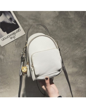 Cute Pu Leather Front Pocket Stylish Ladies Handbags Crossbody Bags White 41001733 