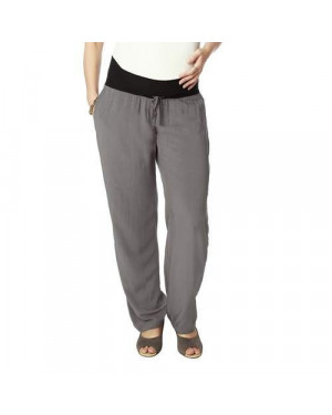 Nine Maternity Pajama In Grey Modal 5480