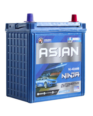 Asian Batteries | Ninja Series | NJ42AMB-L | 12V 35AH