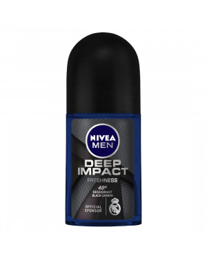 Nivea Men Deo Roll On Deep Impact Freshness 50 Ml