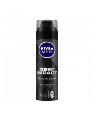 Nivea Men Deep Impact Smooth Shave Shaving Foam 200ml