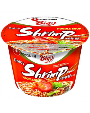 Nongshim Big Bowl Noodle Shrimp Flavour 115gm