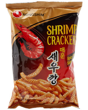 Nongshim Shrimp Flavoured Cracker (Hot&spicy)-75 G