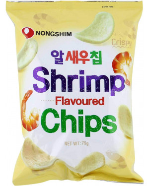 Nongshim Shrimp Crispy Flavoured Chips 75g