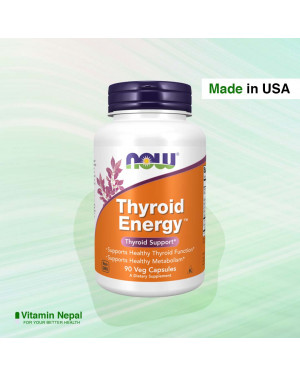 Now Thyroid Energy Thyroid support – 90 Veg capsules