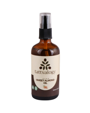  Tattvalogy Pure Natural Sweet Almond Oil, 100ml