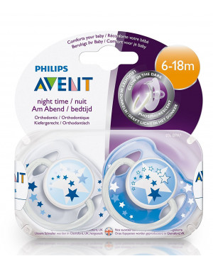 Philips Avent Night Time Soother 6-18M, SCF176/22