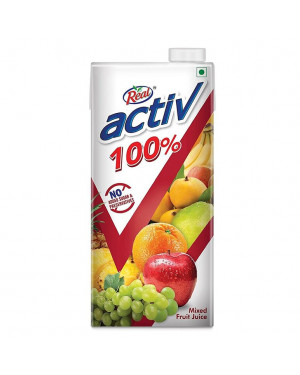 Real Activ 100% Mixed Fruit Juice - 1L