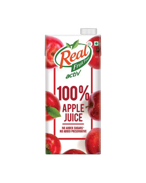 Real Activ 100% Apple Juice 1Ltr