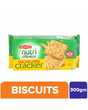 Britannia Nutri Choice Sugarfree Cracker 300gm