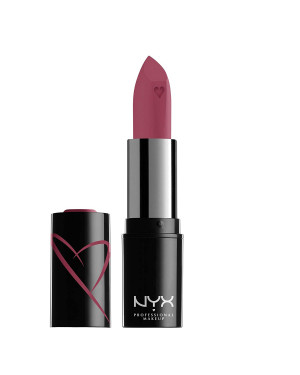 NYX PROFESSIONAL MAKEUP Shout Loud Satin Lipstick, Infused With Shea Butter-Deep Rose Pink