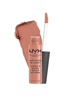 Nyx Professional Makeup Soft Matte Lip Cream, Lightweight Liquid Lipstick - Stockholm (Mid-tone Beige Pink)