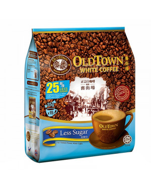 Old Town White Coffee Less Sugar 525gm