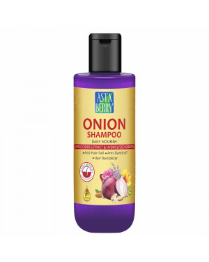 Astaberry Onion Shampoo For Hair Growth | Anti-Hair Fall Shampoo | 100ml