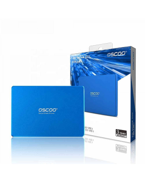 OSCOO Blue 2.5 inch SATA III Solid State Drive, 512gb Internal SSD for Desktop PC Laptop, MacBook