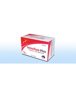 Osteoflam Plus Glucosamine Green Lipped Mussel – 60 Tablets