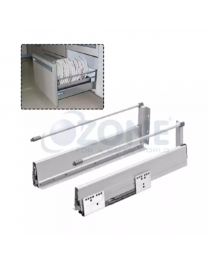 Ozone Ergotec Drawer System With Single Rails - (135X500) mm