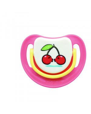 Pigeon Silicone Pacifier Step 3 - Cherry 