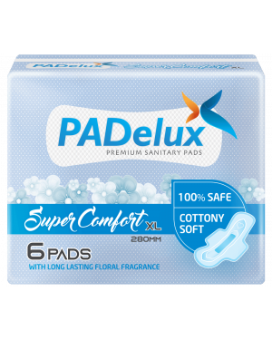 PADelux Super Comfort XL -280mm-6 Pads