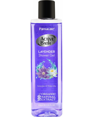 Pamacare Active Bath Lavender Shower Gel 250ml