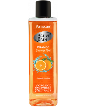 Pamacare Active Bath Orange Shower Gel 250ml