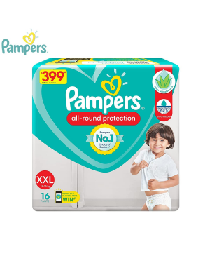 Pampers Baby Diaper Pants 16s Count Double (XXL) 