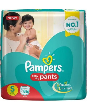 Pampers Baby Pant Diapers S-86