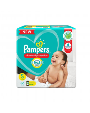 Pampers Baby Diaper Pants 56s Count Small Size (SM)