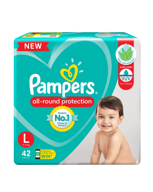 Pampers Pants 42'S Large