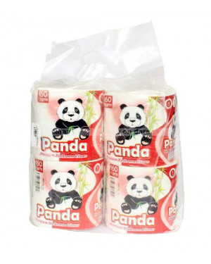 Panda Toilet Paper Red 160gm 4 Roll