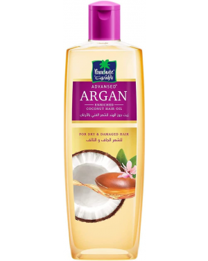 Parachute Advansed Argan Hair Oil with Coconut Renews and Strengthens for Dry and Damaged Hair 200ml
