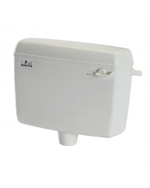 Parryware Slimline UNO Single Flush Plastic Cistern White Toilet Flush E8348