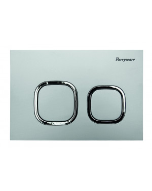 parryware Linea Plus Push Plate Soft Shape White E82191C